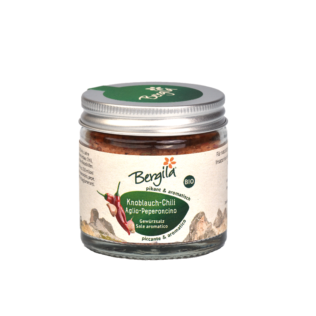 Sale aromatico aglio - peperoncino bio  <br>
